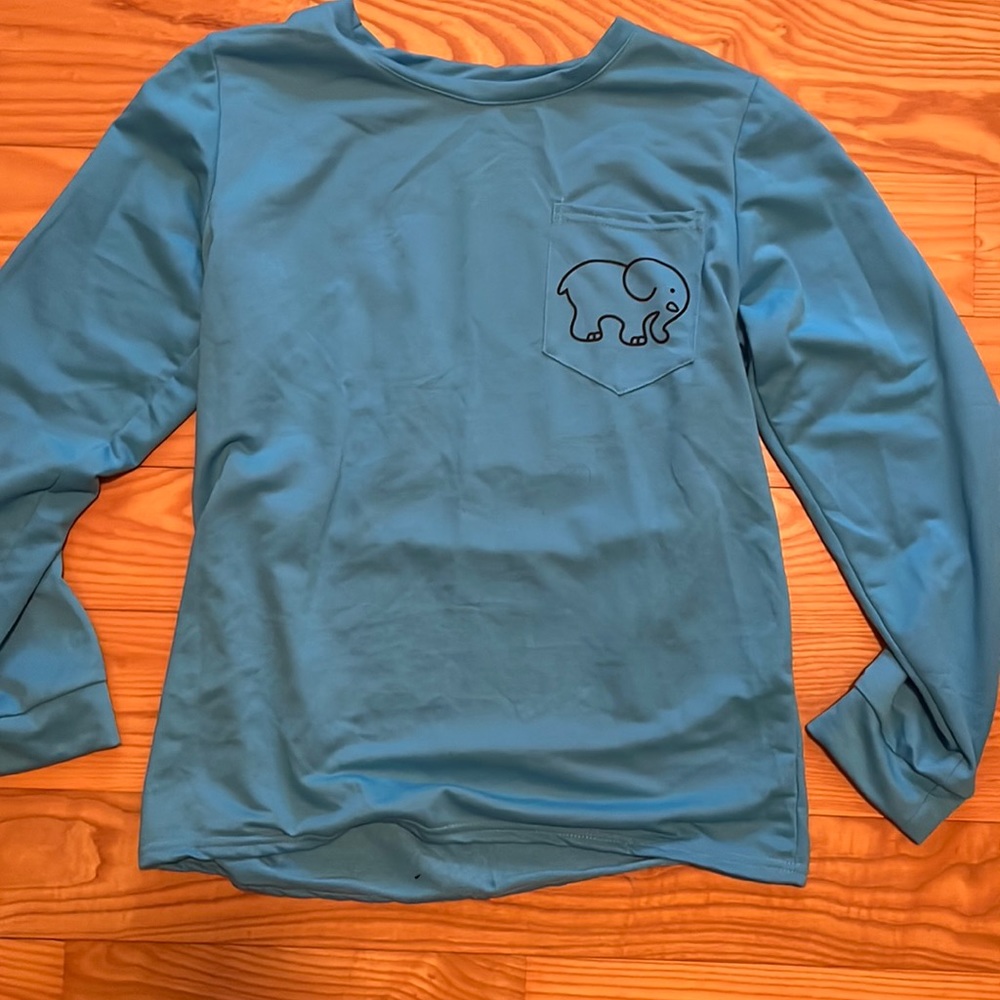 Ivory Ella Blue Hoodie